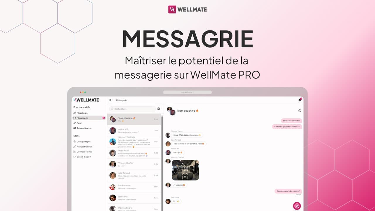 Messagerie WellMate