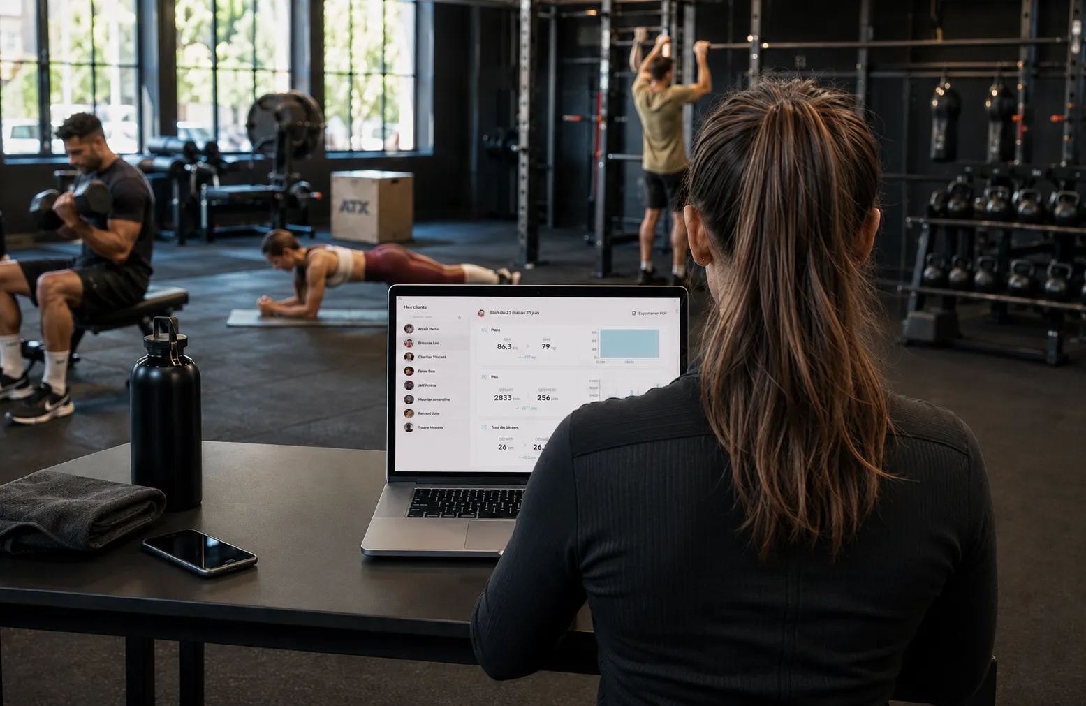 Application WellMate pour le coaching hybride présentiel et à distance