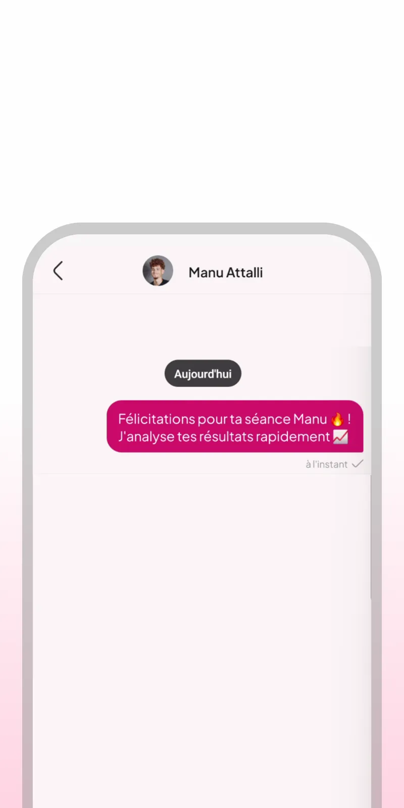 Messages de félicitations automatisés WellMate